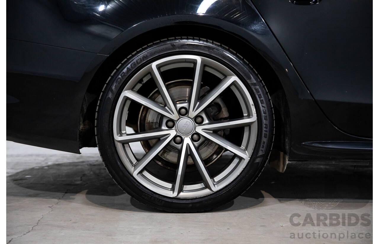 7/2015 Audi A4 2.0 TFSI Ambition Quattro B8 (8K) MY15 4d Sedan Mythos Black Metallic Turbo 2.0L