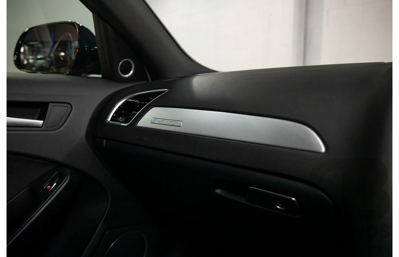 7/2015 Audi A4 2.0 TFSI Ambition Quattro B8 (8K) MY15 4d Sedan Mythos Black Metallic Turbo 2.0L