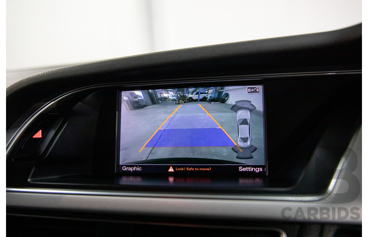 7/2015 Audi A4 2.0 TFSI Ambition Quattro B8 (8K) MY15 4d Sedan Mythos Black Metallic Turbo 2.0L