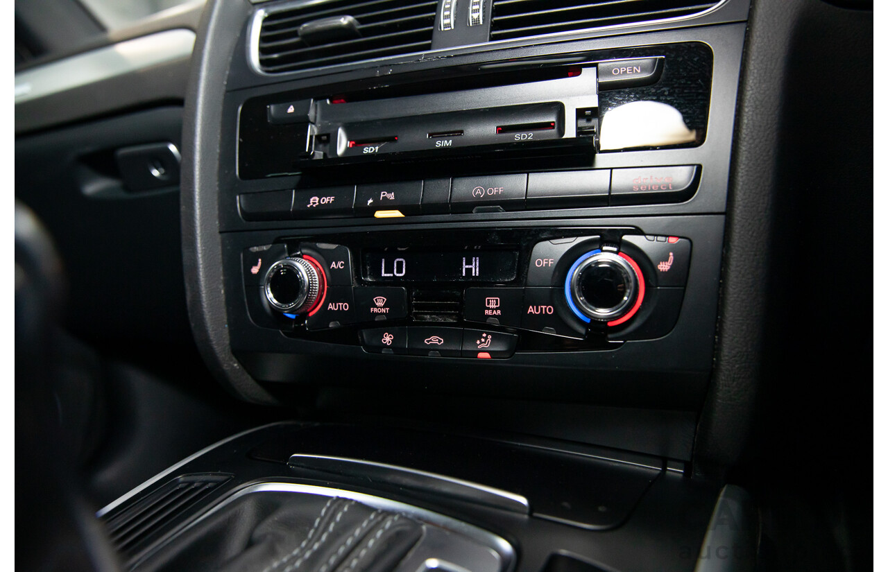 7/2015 Audi A4 2.0 TFSI Ambition Quattro B8 (8K) MY15 4d Sedan Mythos Black Metallic Turbo 2.0L