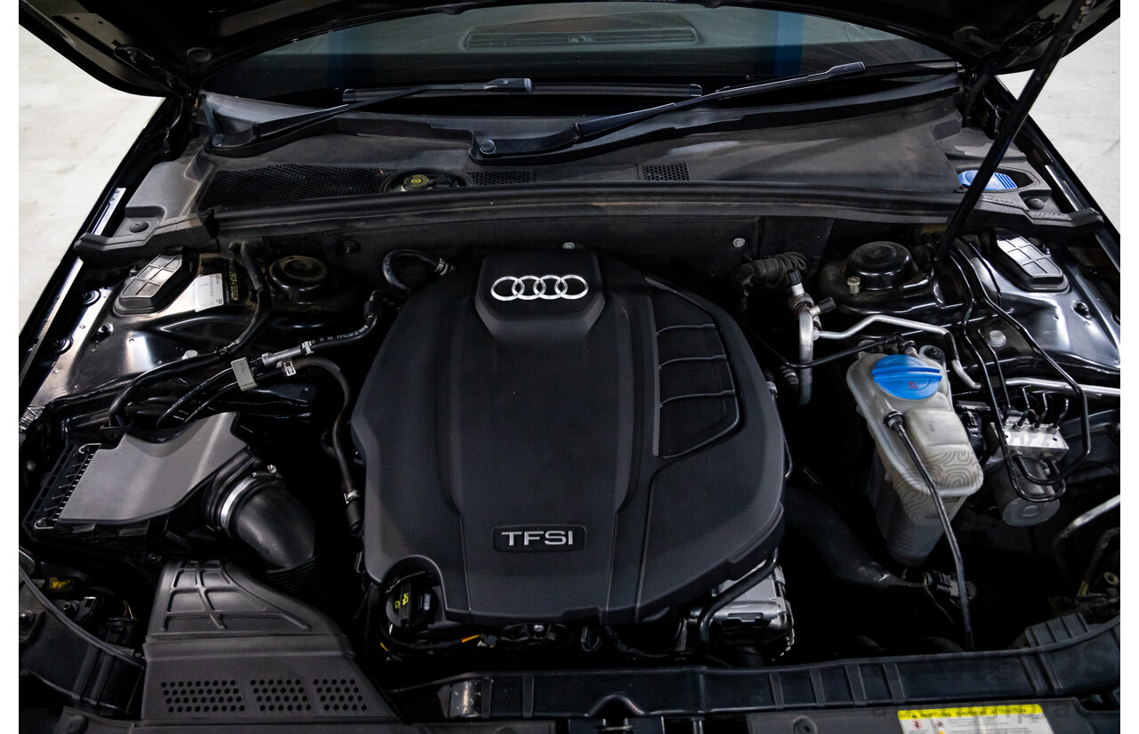 7/2015 Audi A4 2.0 TFSI Ambition Quattro B8 (8K) MY15 4d Sedan Mythos Black Metallic Turbo 2.0L