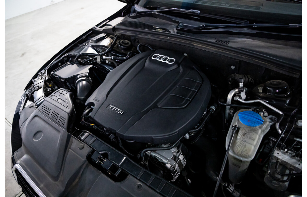 7/2015 Audi A4 2.0 TFSI Ambition Quattro B8 (8K) MY15 4d Sedan Mythos Black Metallic Turbo 2.0L