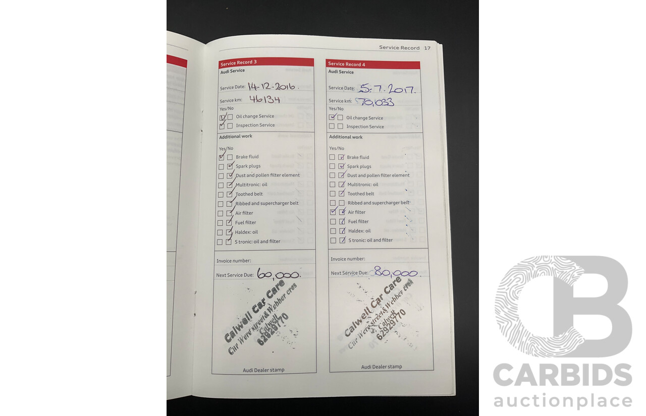 7/2015 Audi A4 2.0 TFSI Ambition Quattro B8 (8K) MY15 4d Sedan Mythos Black Metallic Turbo 2.0L