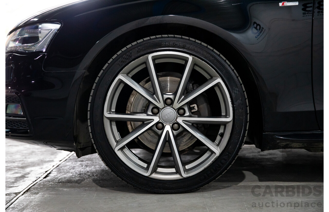 7/2015 Audi A4 2.0 TFSI Ambition Quattro B8 (8K) MY15 4d Sedan Mythos Black Metallic Turbo 2.0L