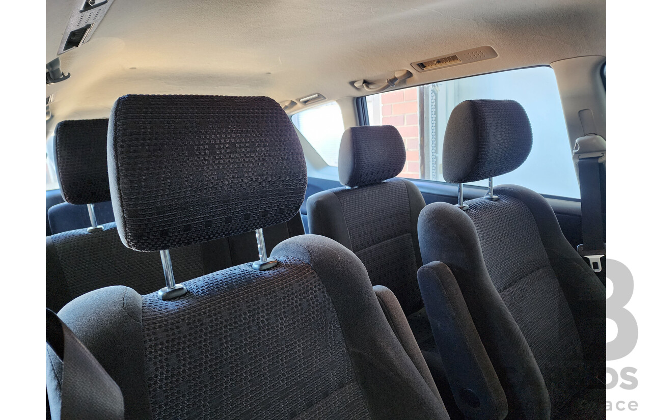 12/2008 Toyota Avensis Verso GLX ACM21R 4d Wagon White 2.4L