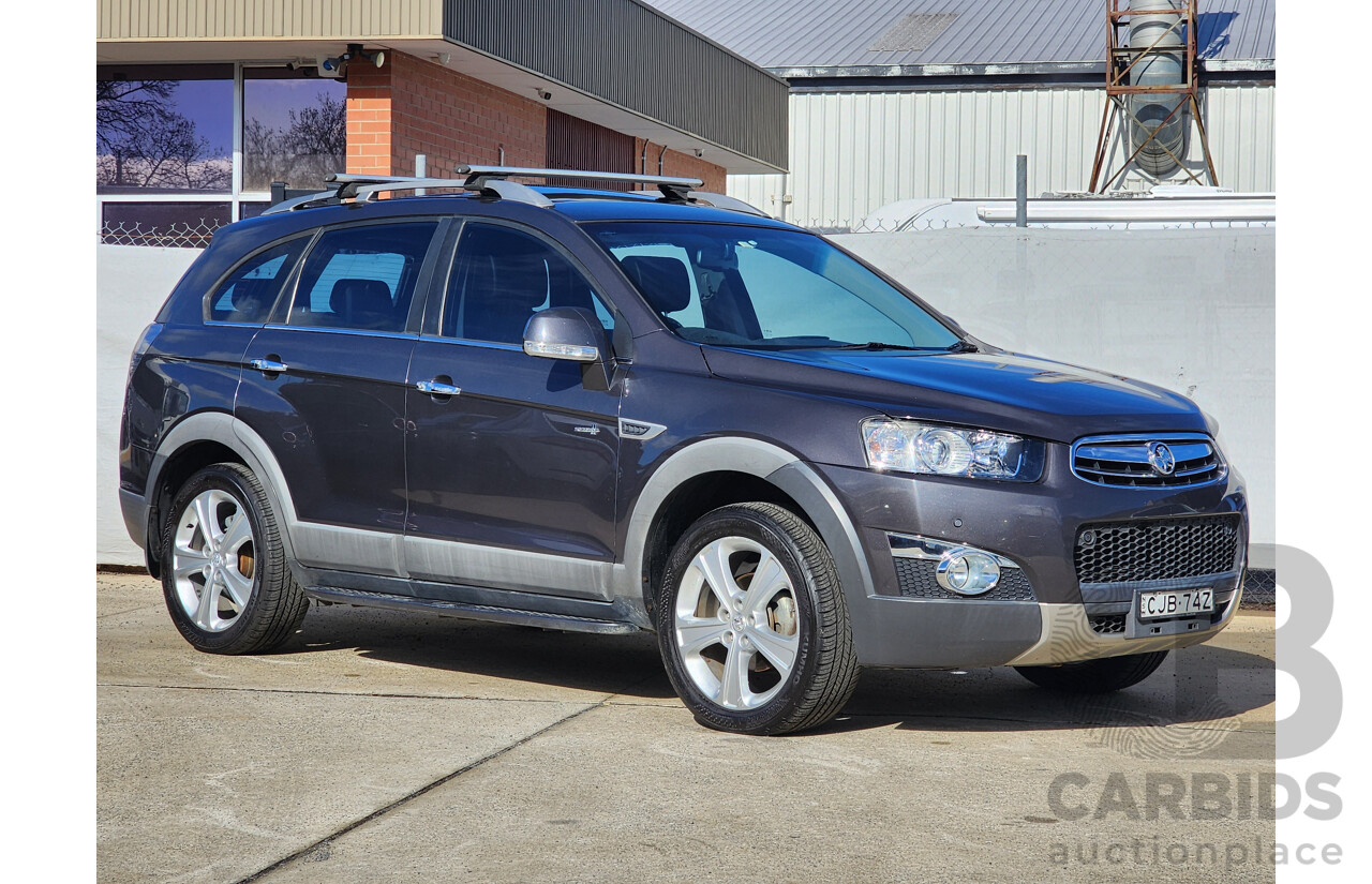 7/2012 Holden Captiva 7 LX (4x4) CG SERIES II 4d Wagon Grey 2.2L