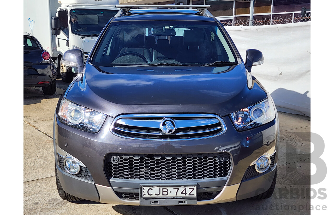 7/2012 Holden Captiva 7 LX (4x4) CG SERIES II 4d Wagon Grey 2.2L