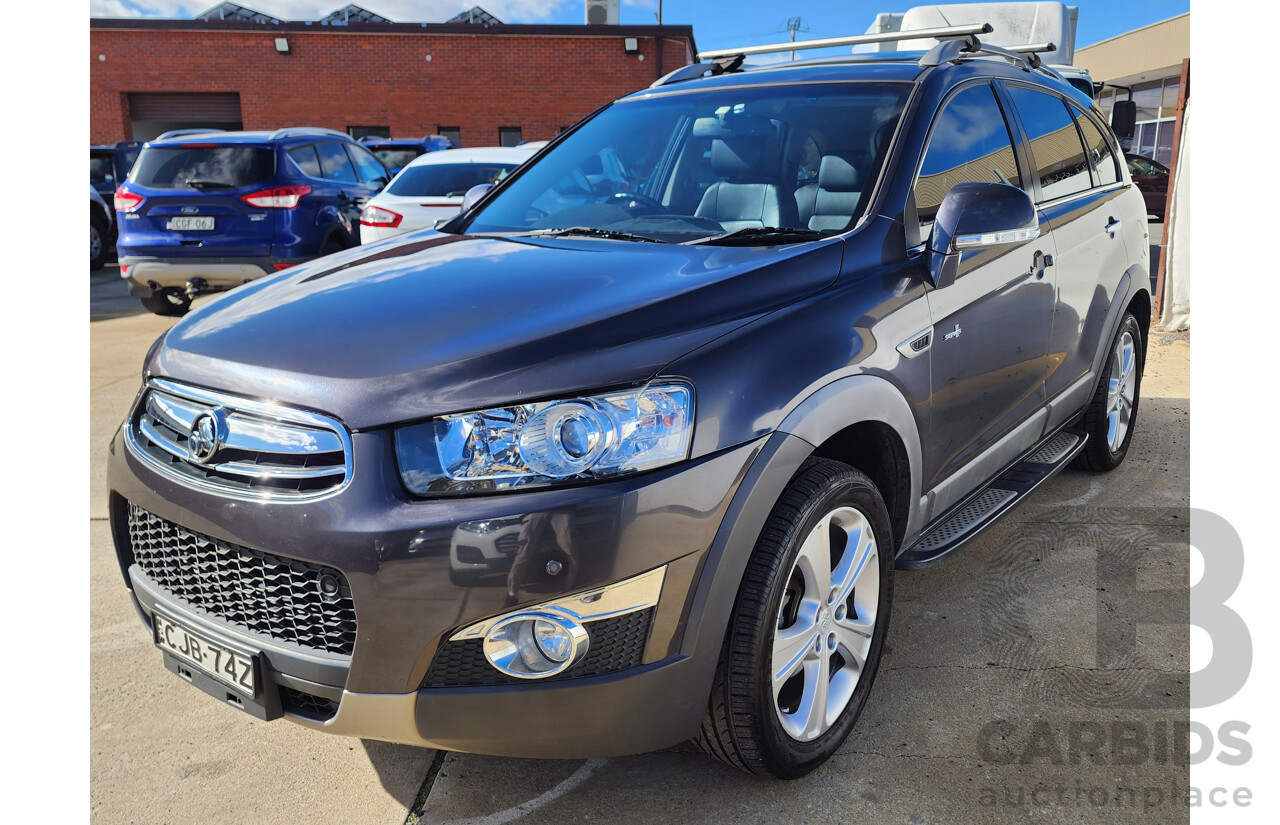 7/2012 Holden Captiva 7 LX (4x4) CG SERIES II 4d Wagon Grey 2.2L
