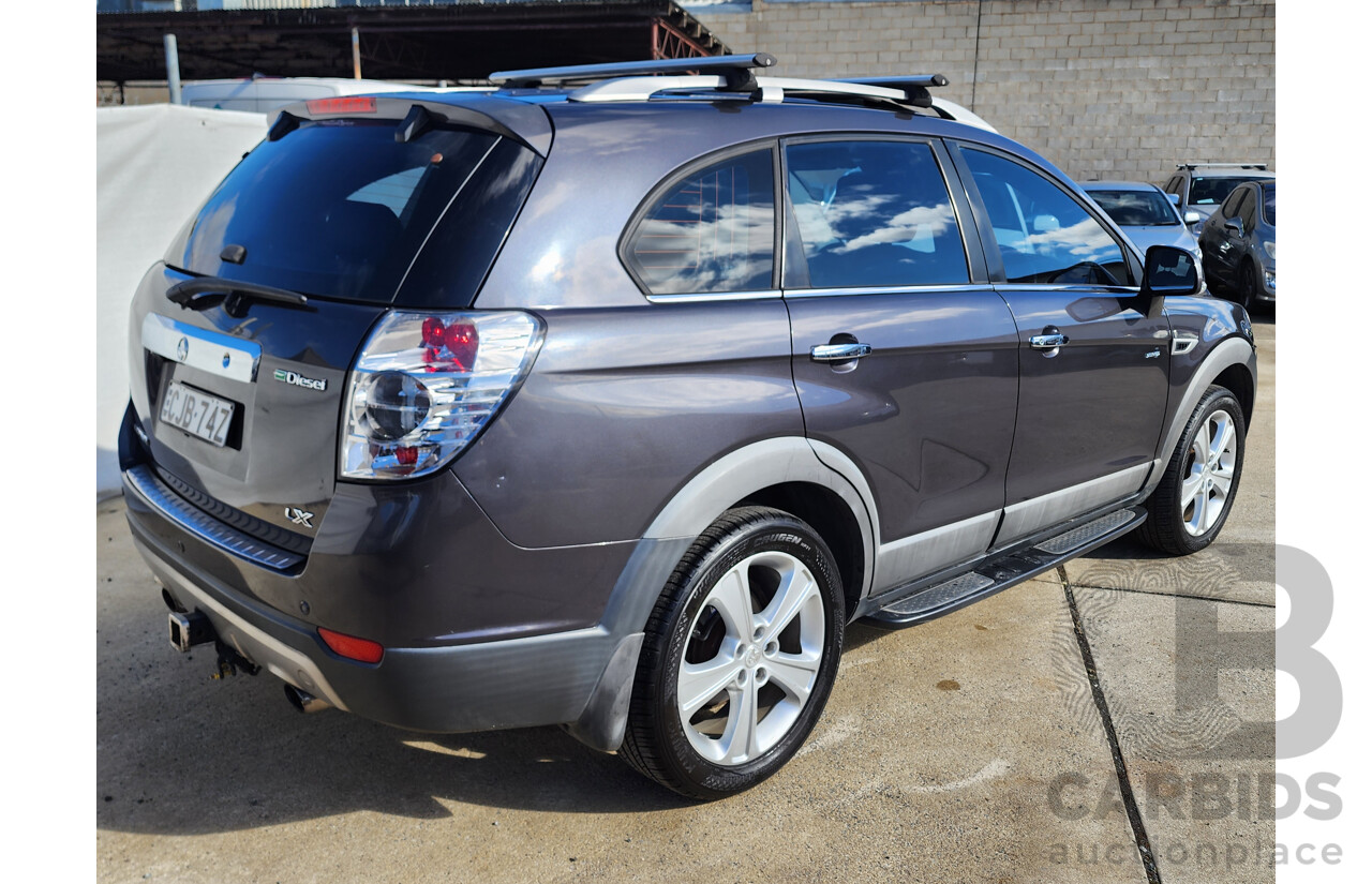 7/2012 Holden Captiva 7 LX (4x4) CG SERIES II 4d Wagon Grey 2.2L