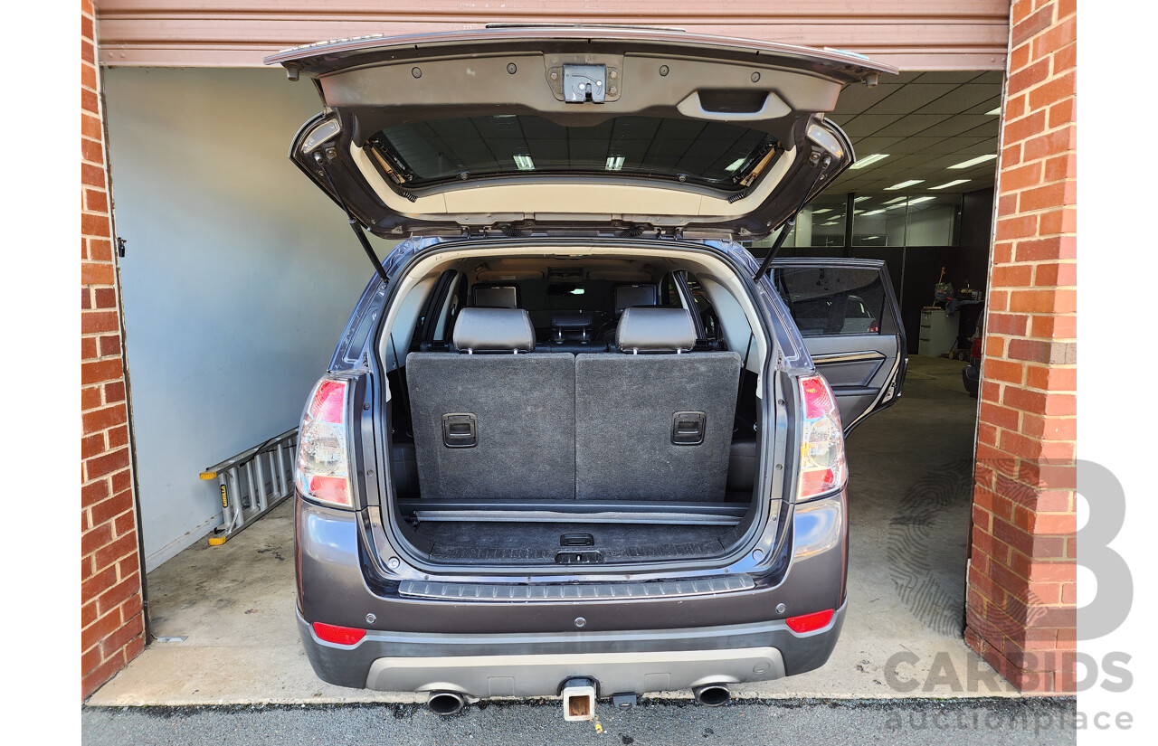 7/2012 Holden Captiva 7 LX (4x4) CG SERIES II 4d Wagon Grey 2.2L