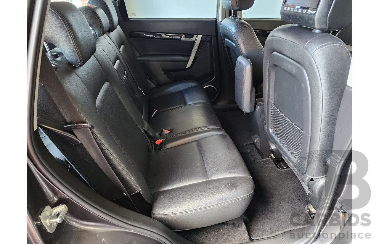 7/2012 Holden Captiva 7 LX (4x4) CG SERIES II 4d Wagon Grey 2.2L