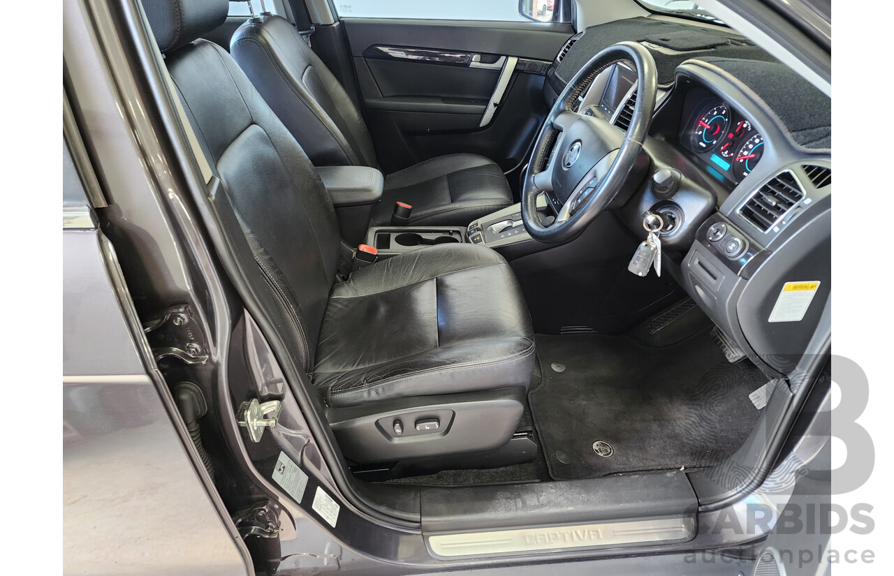 7/2012 Holden Captiva 7 LX (4x4) CG SERIES II 4d Wagon Grey 2.2L