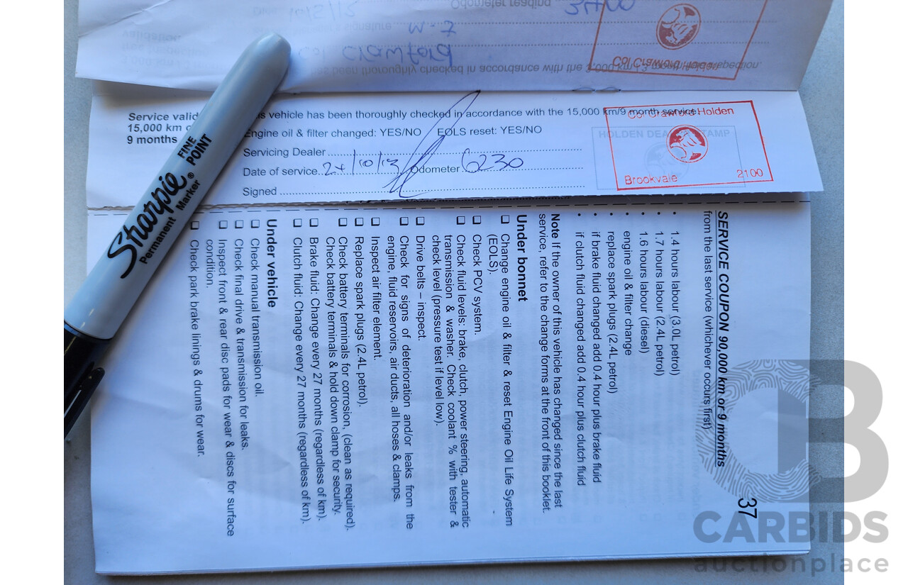 7/2012 Holden Captiva 7 LX (4x4) CG SERIES II 4d Wagon Grey 2.2L