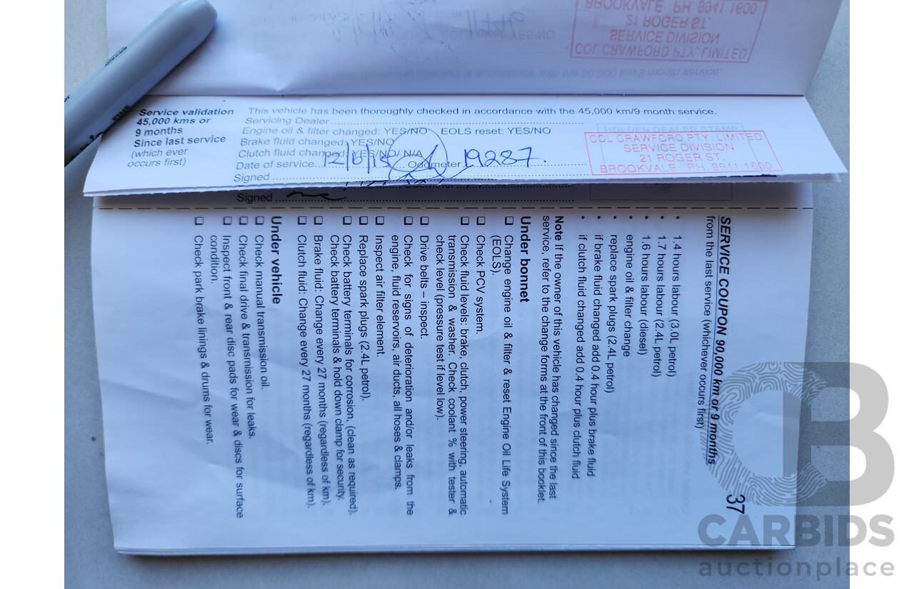 7/2012 Holden Captiva 7 LX (4x4) CG SERIES II 4d Wagon Grey 2.2L