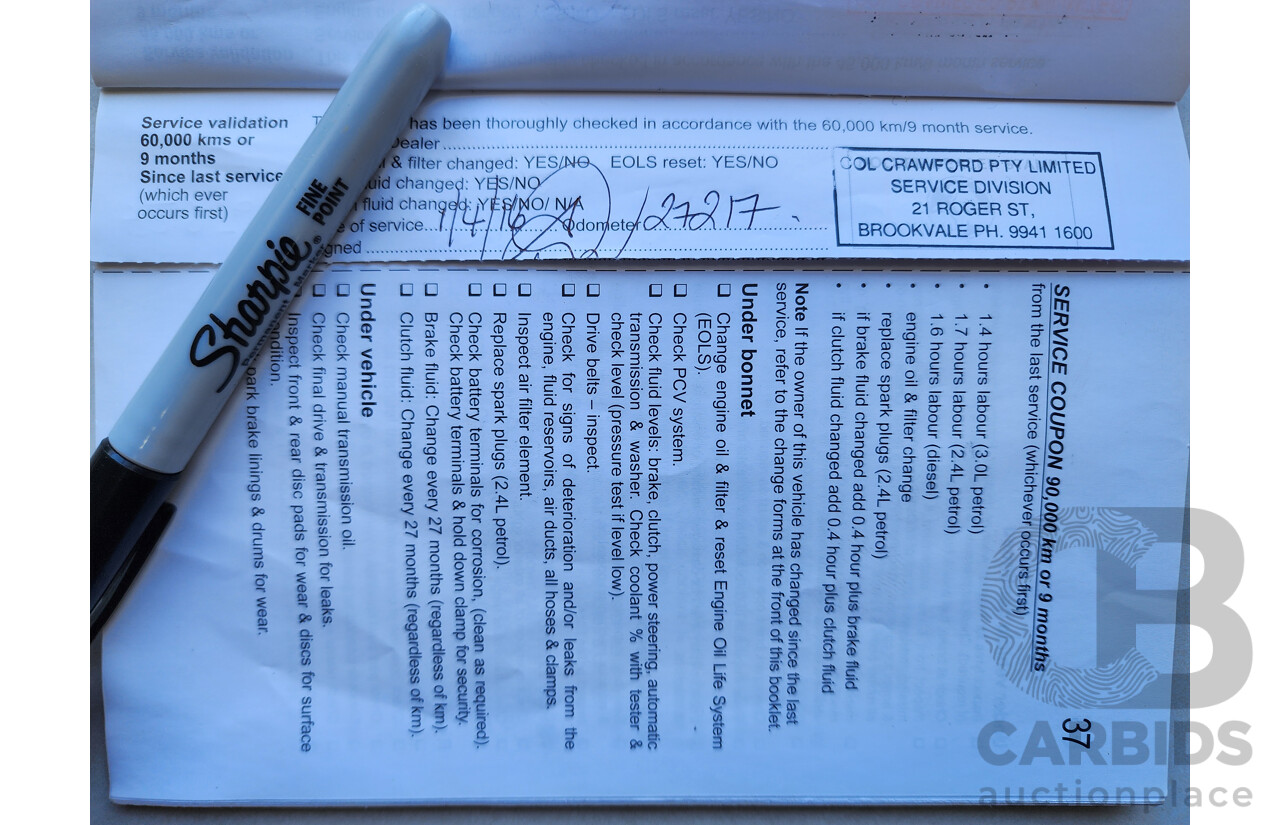 7/2012 Holden Captiva 7 LX (4x4) CG SERIES II 4d Wagon Grey 2.2L