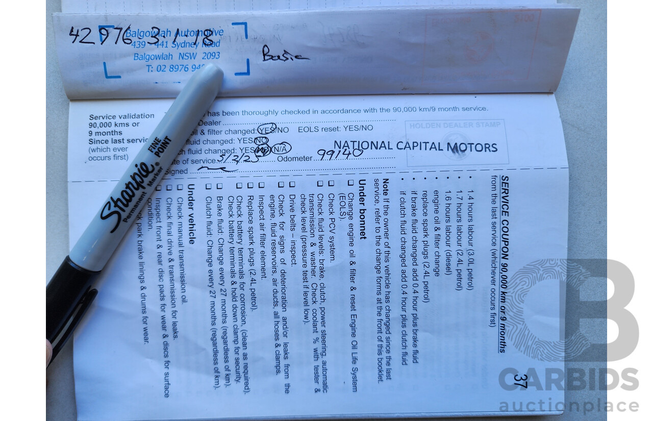 7/2012 Holden Captiva 7 LX (4x4) CG SERIES II 4d Wagon Grey 2.2L