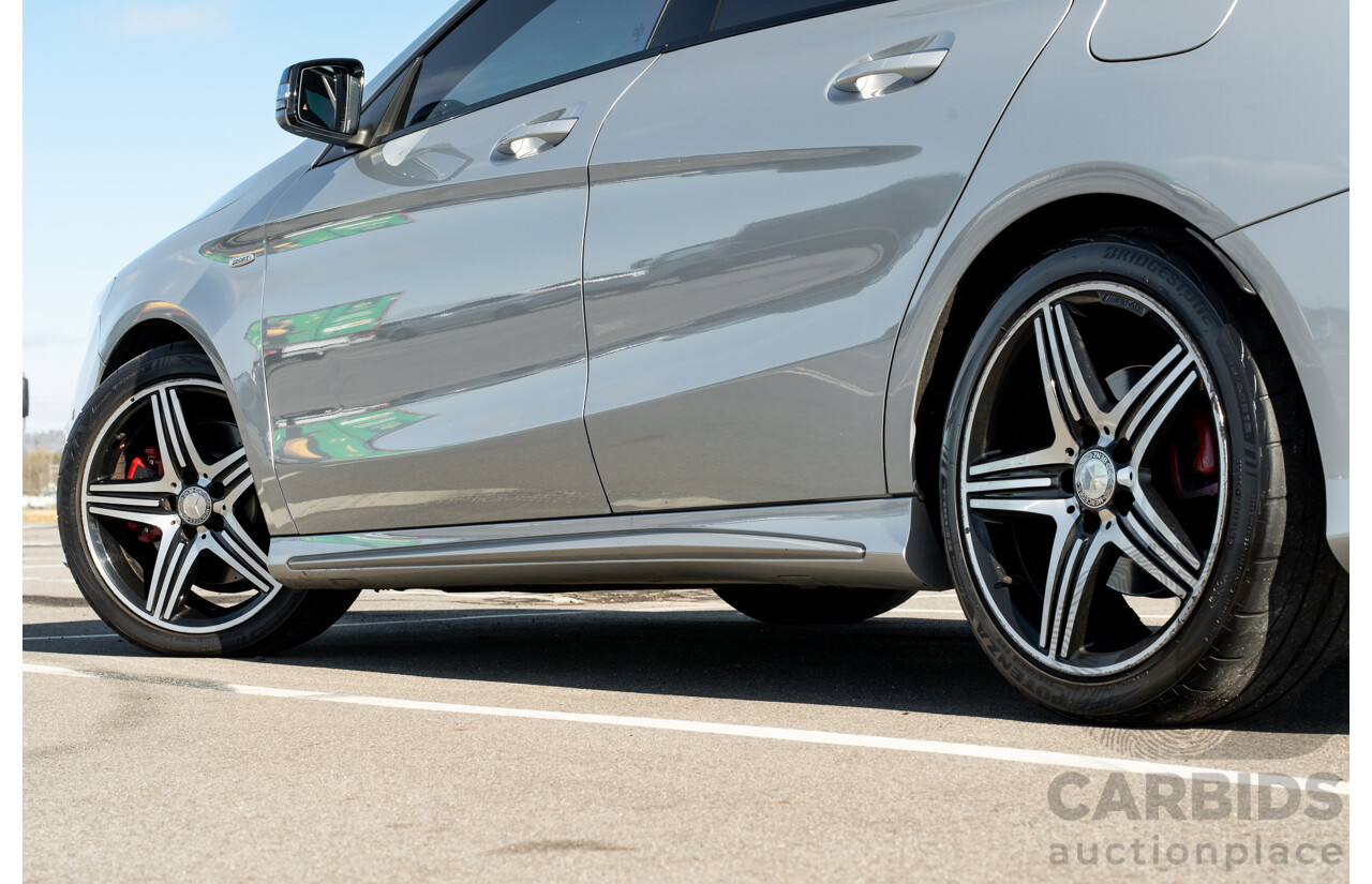 01/2015 Mercedes Benz CLA250 Sport 4matic (AWD) 117 MY15 4d Coupe Polar Silver Metallic Turbo 2.0L