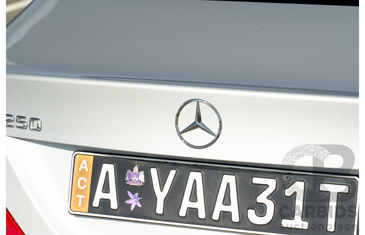 01/2015 Mercedes Benz CLA250 Sport 4matic (AWD) 117 MY15 4d Coupe Polar Silver Metallic Turbo 2.0L