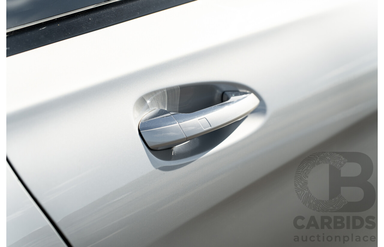01/2015 Mercedes Benz CLA250 Sport 4matic (AWD) 117 MY15 4d Coupe Polar Silver Metallic Turbo 2.0L