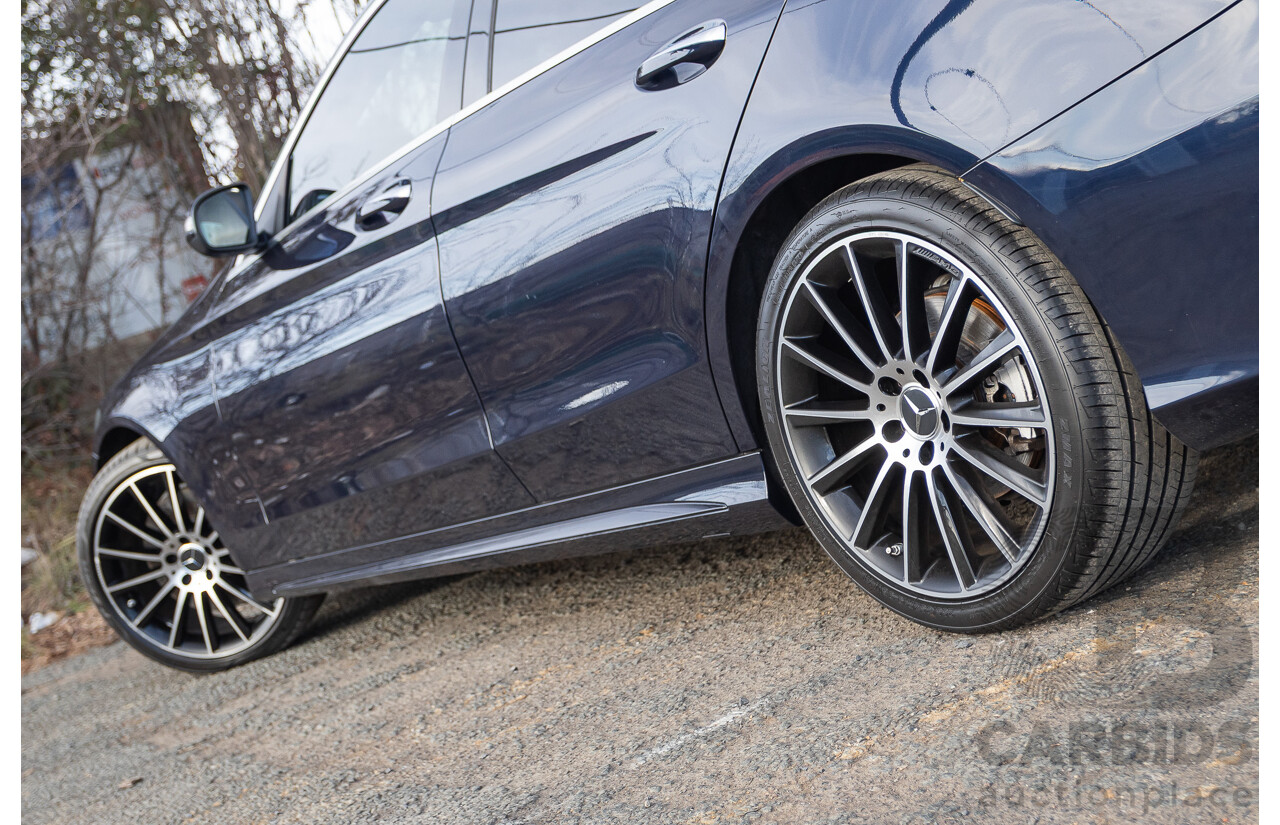 1/2015 Mercedes Benz C250 AMG Line W205 4d Sedan Cavansite Blue Metallic Turbo 2.0L