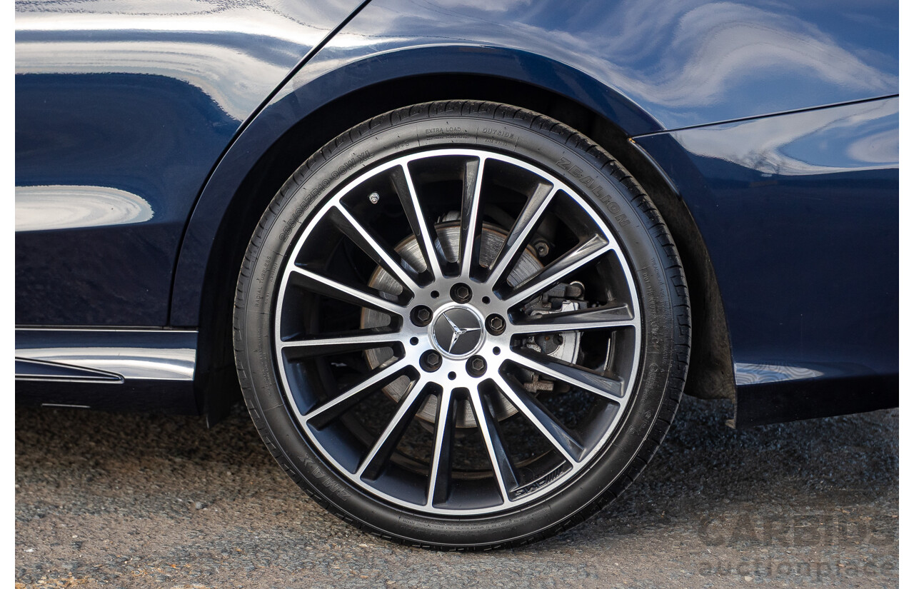 1/2015 Mercedes Benz C250 AMG Line W205 4d Sedan Cavansite Blue Metallic Turbo 2.0L