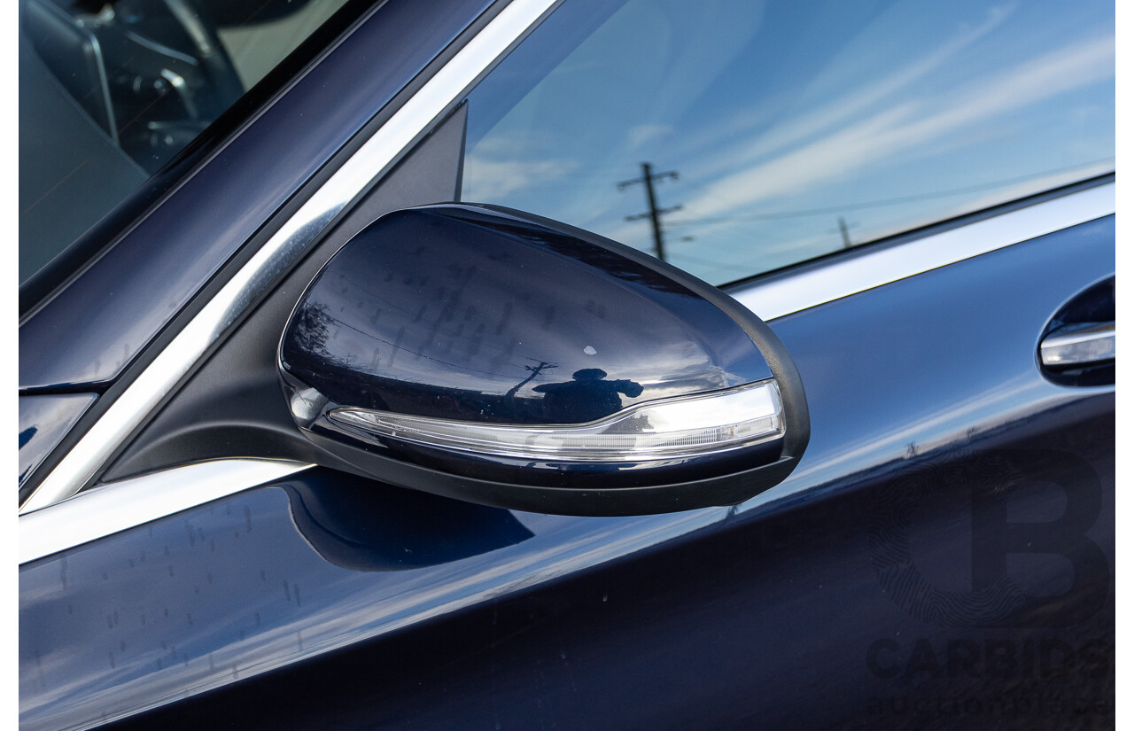 1/2015 Mercedes Benz C250 AMG Line W205 4d Sedan Cavansite Blue Metallic Turbo 2.0L