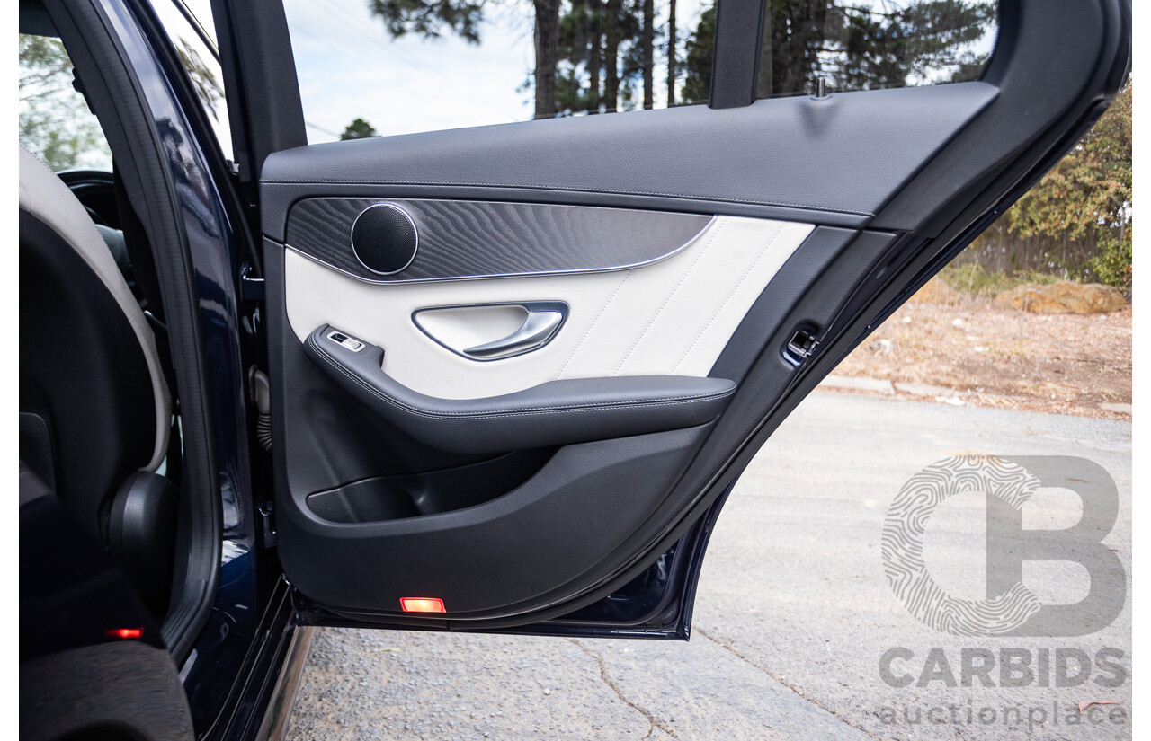 1/2015 Mercedes Benz C250 AMG Line W205 4d Sedan Cavansite Blue Metallic Turbo 2.0L