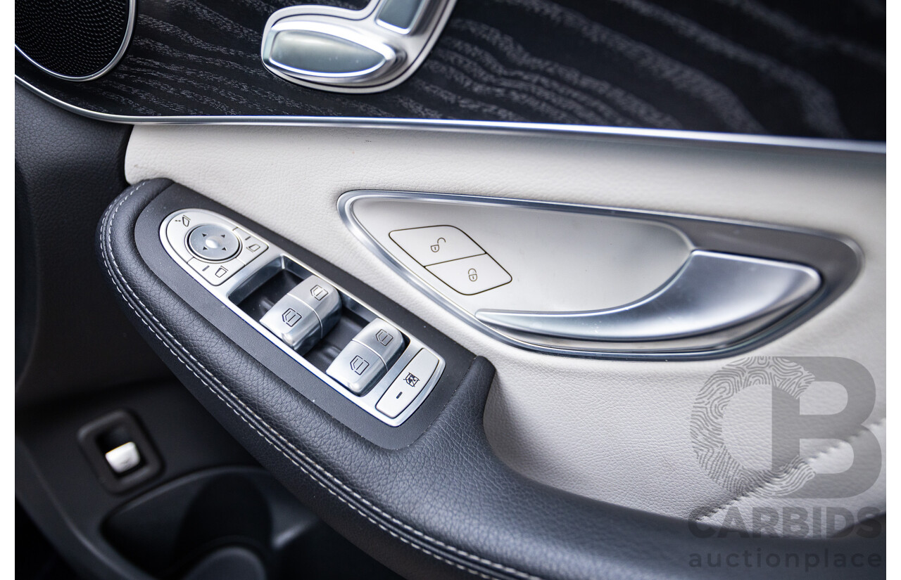 1/2015 Mercedes Benz C250 AMG Line W205 4d Sedan Cavansite Blue Metallic Turbo 2.0L