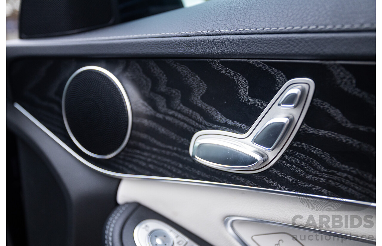 1/2015 Mercedes Benz C250 AMG Line W205 4d Sedan Cavansite Blue Metallic Turbo 2.0L