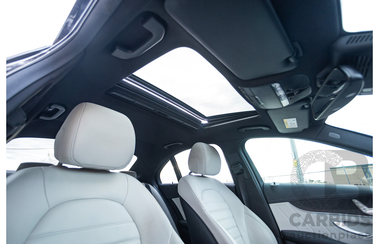 1/2015 Mercedes Benz C250 AMG Line W205 4d Sedan Cavansite Blue Metallic Turbo 2.0L