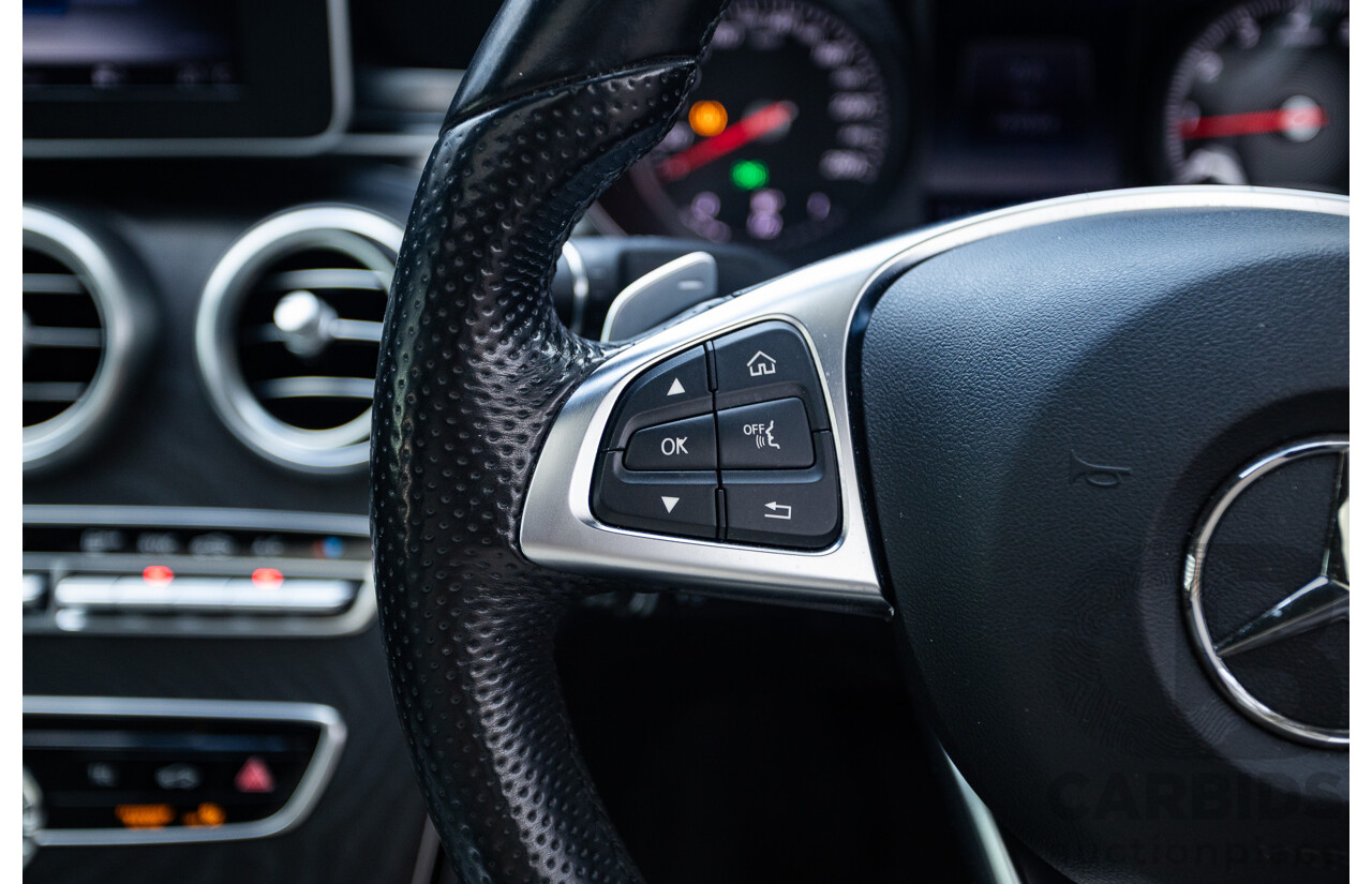 1/2015 Mercedes Benz C250 AMG Line W205 4d Sedan Cavansite Blue Metallic Turbo 2.0L