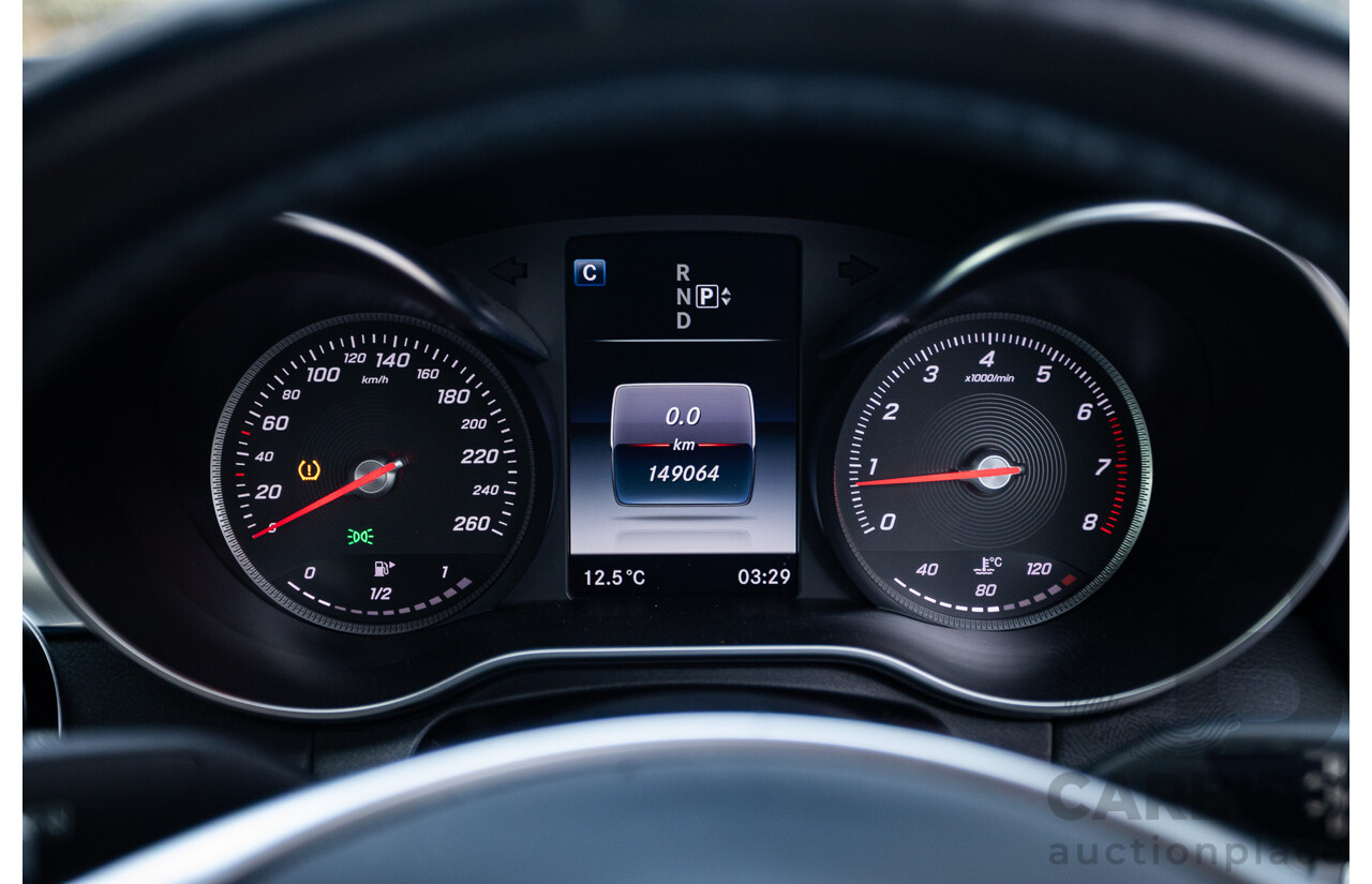 1/2015 Mercedes Benz C250 AMG Line W205 4d Sedan Cavansite Blue Metallic Turbo 2.0L