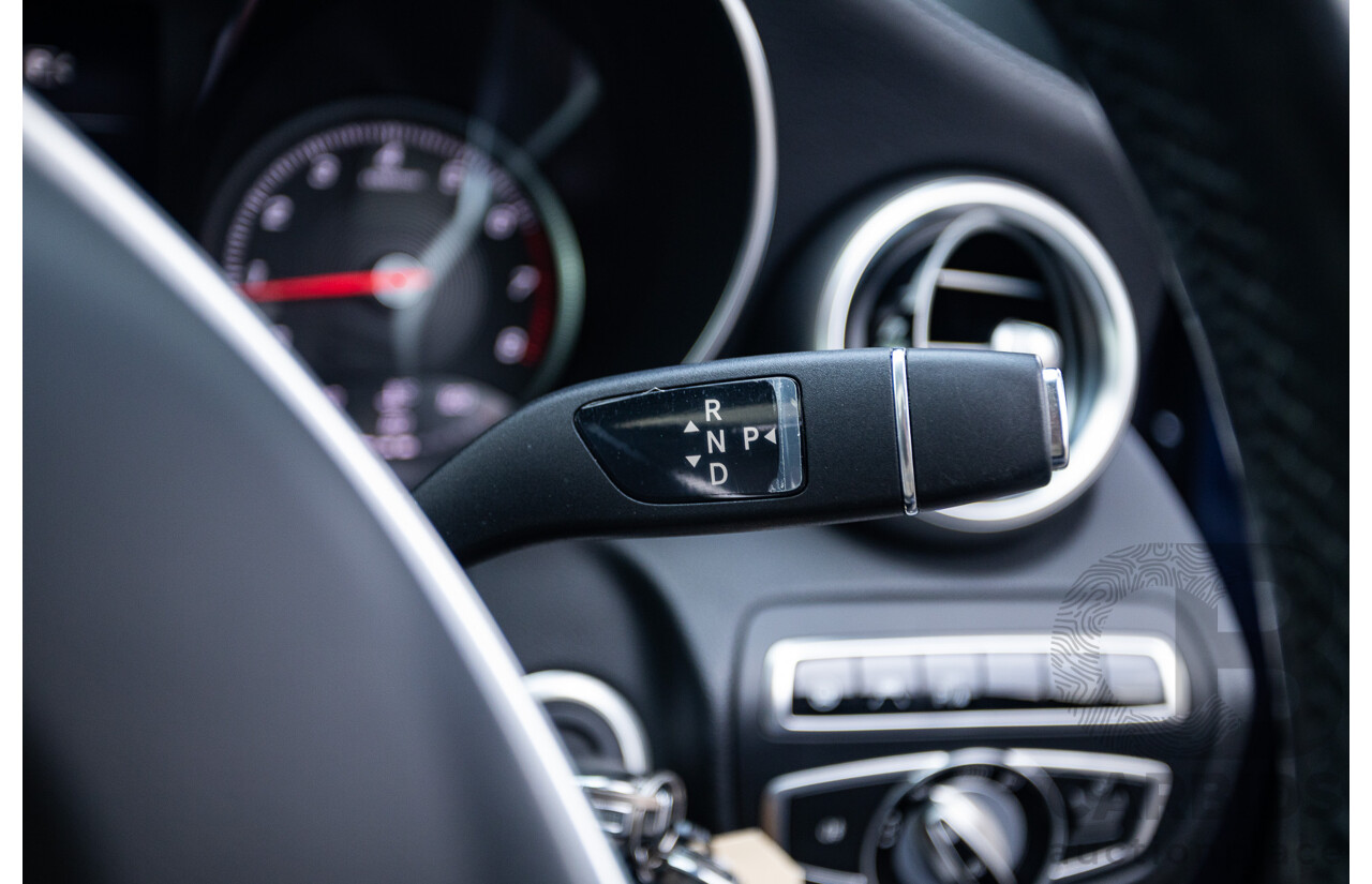 1/2015 Mercedes Benz C250 AMG Line W205 4d Sedan Cavansite Blue Metallic Turbo 2.0L