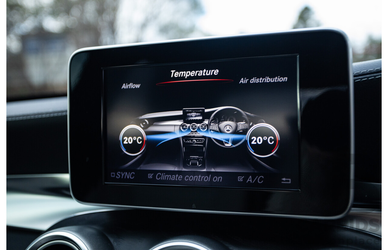 1/2015 Mercedes Benz C250 AMG Line W205 4d Sedan Cavansite Blue Metallic Turbo 2.0L