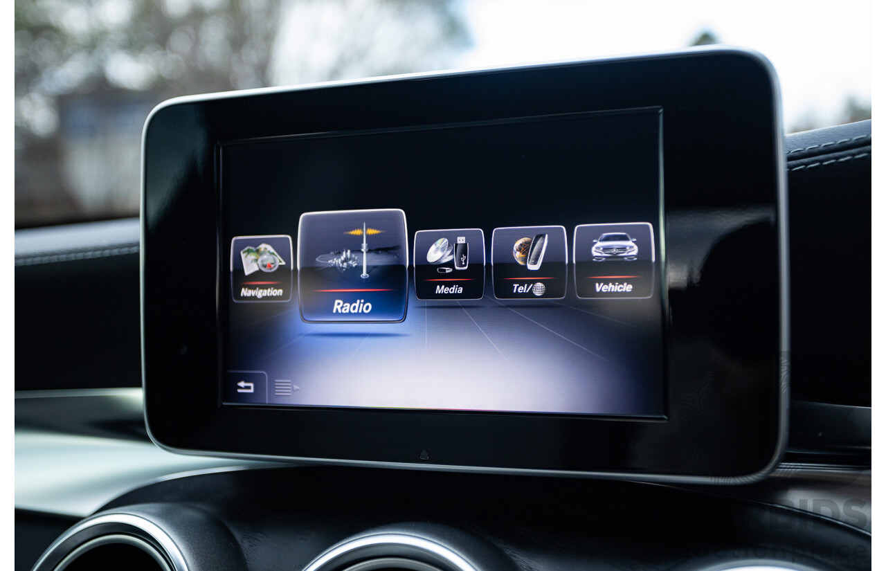 1/2015 Mercedes Benz C250 AMG Line W205 4d Sedan Cavansite Blue Metallic Turbo 2.0L