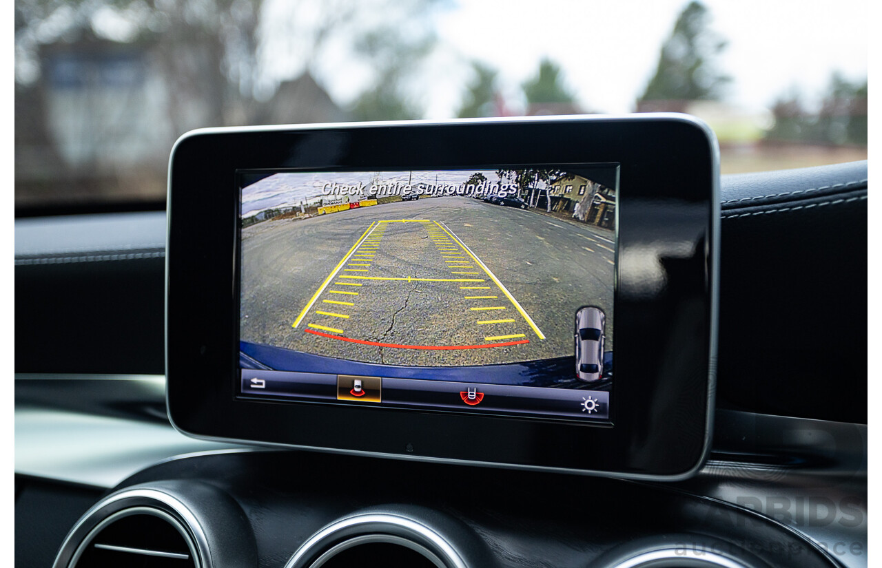 1/2015 Mercedes Benz C250 AMG Line W205 4d Sedan Cavansite Blue Metallic Turbo 2.0L