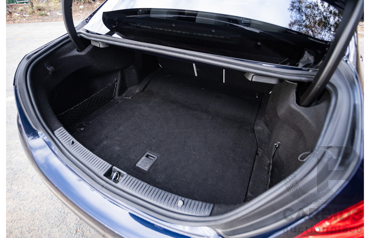 1/2015 Mercedes Benz C250 AMG Line W205 4d Sedan Cavansite Blue Metallic Turbo 2.0L