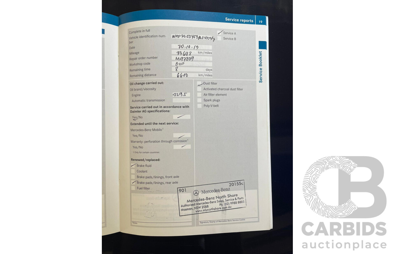 1/2015 Mercedes Benz C250 AMG Line W205 4d Sedan Cavansite Blue Metallic Turbo 2.0L