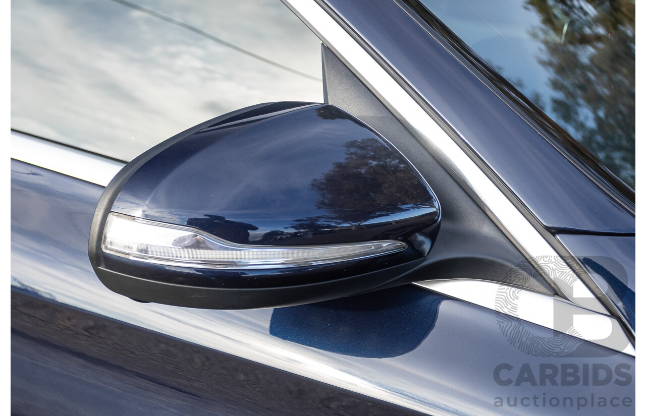 1/2015 Mercedes Benz C250 AMG Line W205 4d Sedan Cavansite Blue Metallic Turbo 2.0L