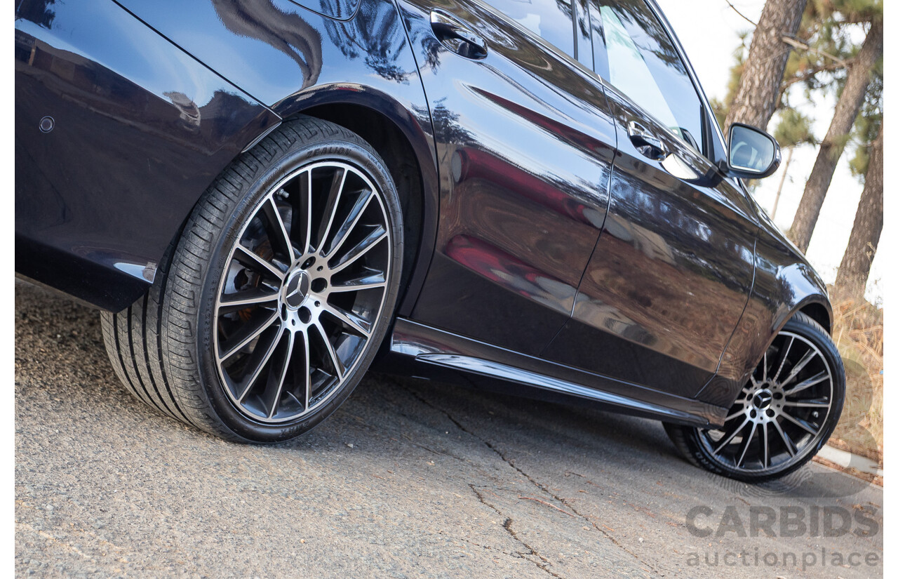 1/2015 Mercedes Benz C250 AMG Line W205 4d Sedan Cavansite Blue Metallic Turbo 2.0L