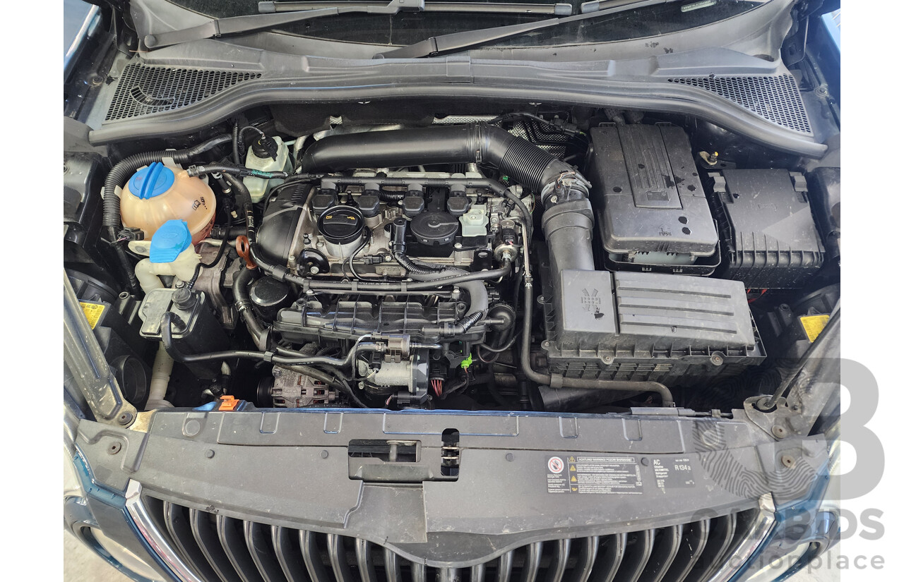 3/2012 Skoda Yeti 112 TSI (4x4) 5L 4d Wagon Blue 1.8L