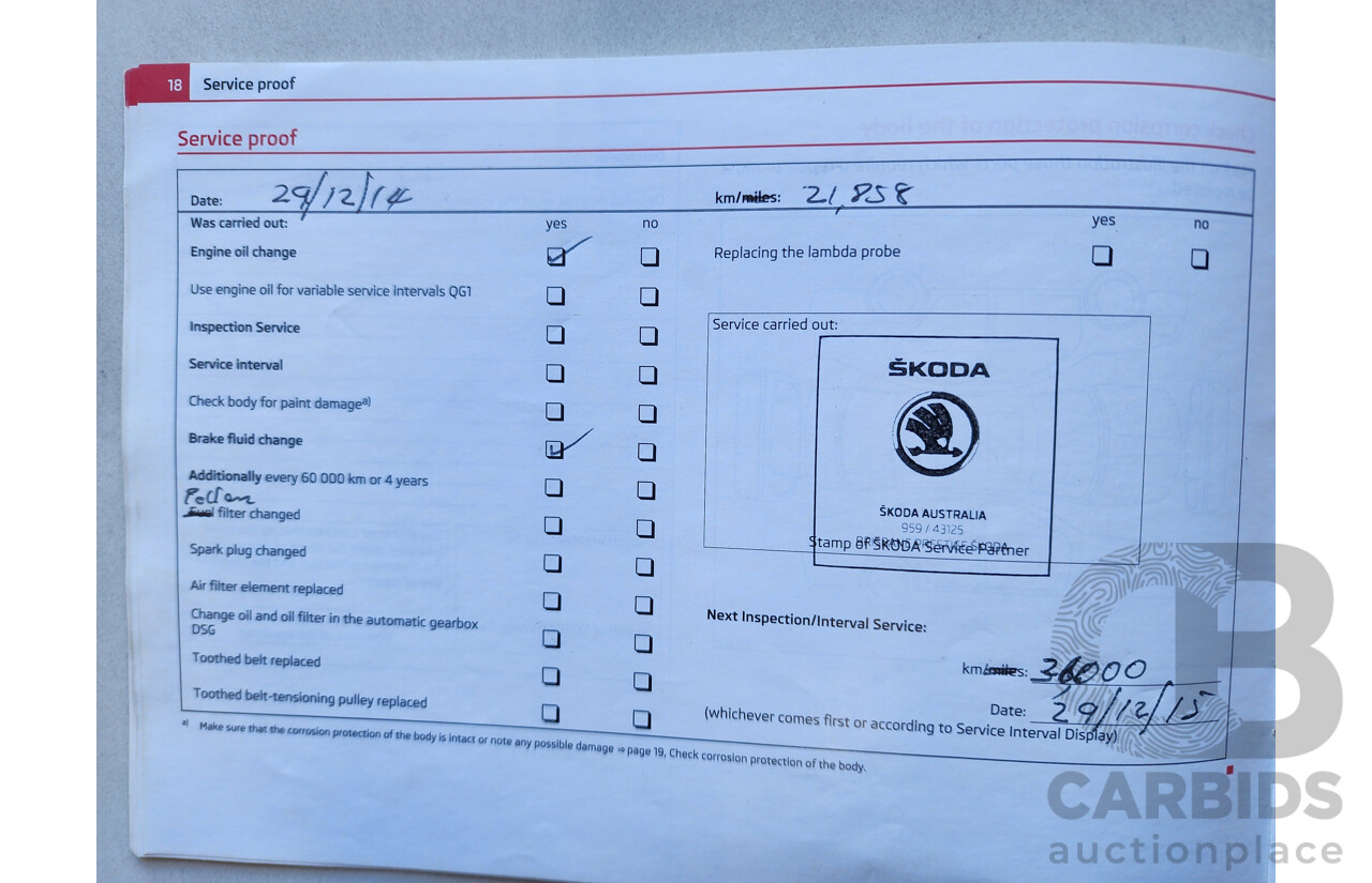 3/2012 Skoda Yeti 112 TSI (4x4) 5L 4d Wagon Blue 1.8L