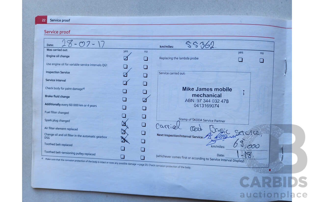 3/2012 Skoda Yeti 112 TSI (4x4) 5L 4d Wagon Blue 1.8L