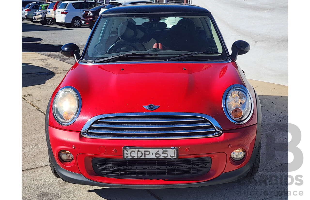 8/2011 Mini Cooper D R56 2d Hatchback Red 1.6L