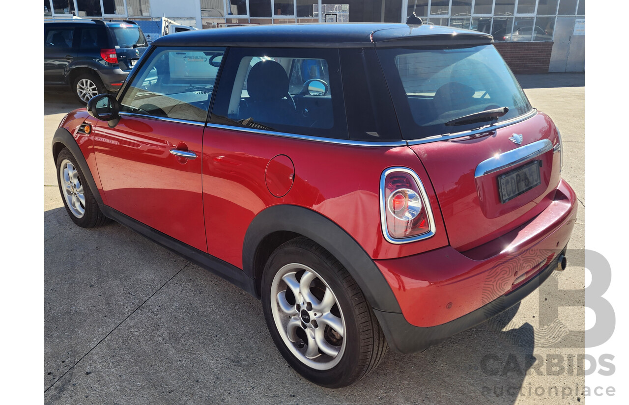 8/2011 Mini Cooper D R56 2d Hatchback Red 1.6L
