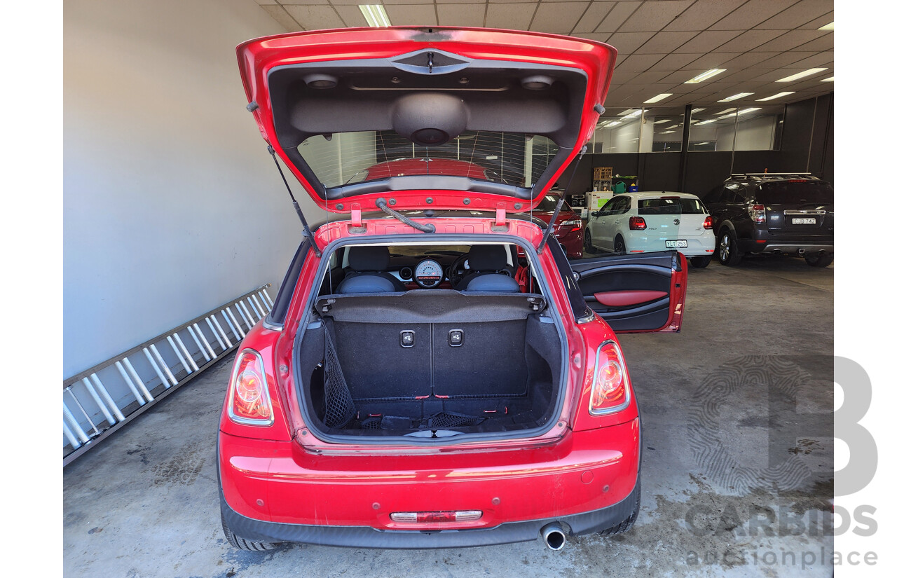 8/2011 Mini Cooper D R56 2d Hatchback Red 1.6L
