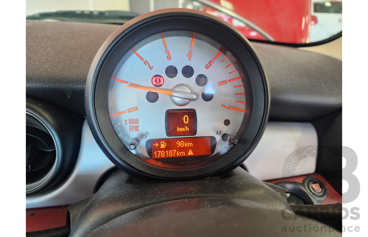 8/2011 Mini Cooper D R56 2d Hatchback Red 1.6L