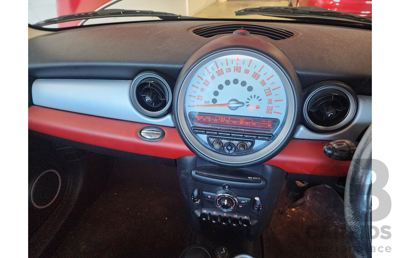 8/2011 Mini Cooper D R56 2d Hatchback Red 1.6L