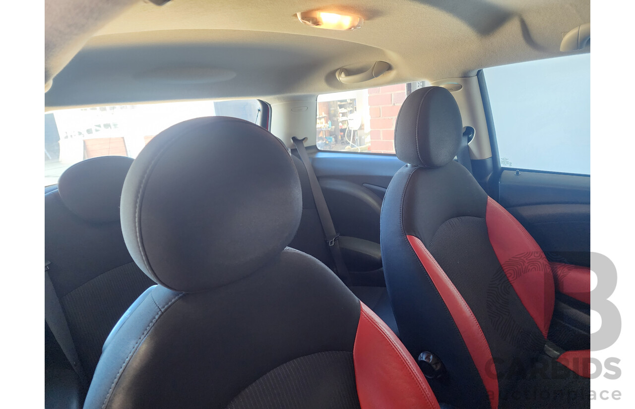 8/2011 Mini Cooper D R56 2d Hatchback Red 1.6L