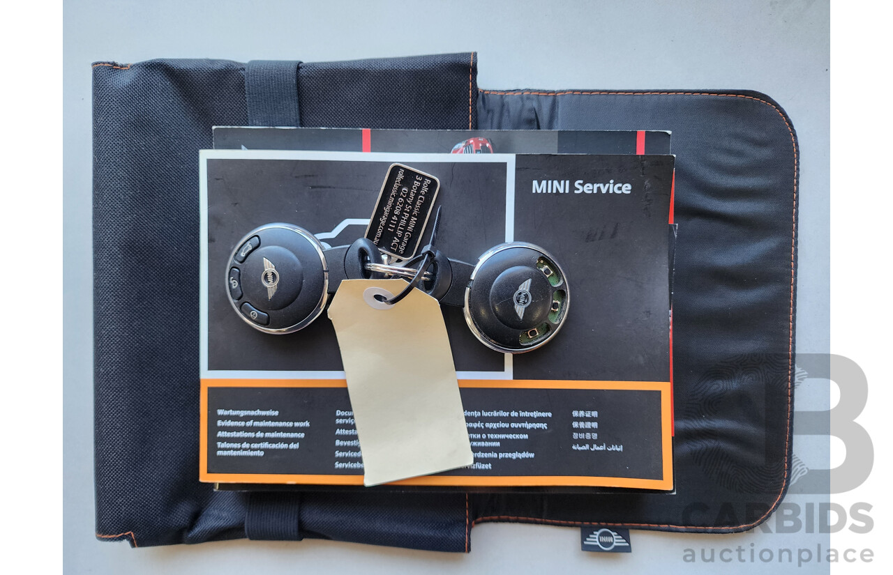 8/2011 Mini Cooper D R56 2d Hatchback Red 1.6L